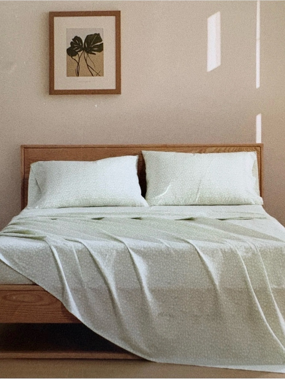 MARIMEKKO NEW Pikkuinen Unikko Green 100% Cotton 4pc Sheet Set- Size Queen